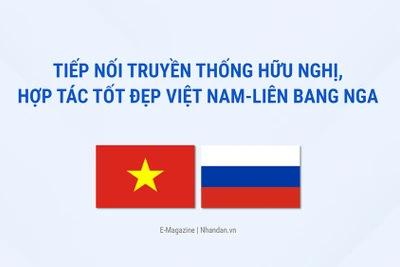 Tiếp nối truyền thống hữu nghị, hợp tác tốt đẹp Việt Nam-Liên bang Nga
