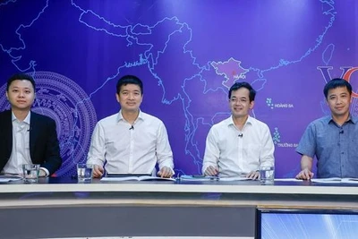 Quang cảnh Tọa đàm Chính sách thuế-tài sản số và trách nhiệm của doanh nghiệp. (Ảnh: VGP)