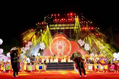 Khai mạc Ngày hội văn hóa các dân tộc thành phố Lạng Sơn năm 2024.