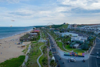 Một phần của Tổ hợp Khu du lịch thung lũng Đại Dương.