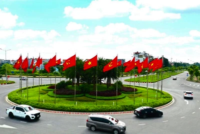 Thành phố Hải Dương được xây dựng, chỉnh trang, sáng-xanh-sạch-đẹp.