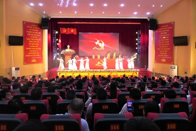 Toàn cảnh lễ kỷ niệm.