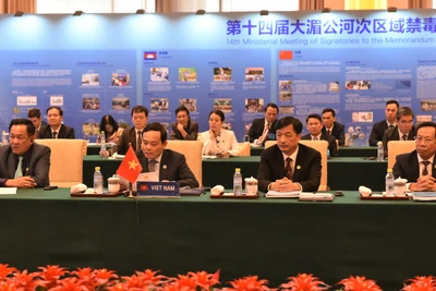 Đoàn Việt Nam dự hội nghị.