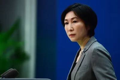 Người phát ngôn Bộ Ngoại giao Trung Quốc Mao Ninh. (Ảnh: huanqiu.com)