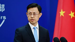 Người phát ngôn Bộ Ngoại giao Trung Quốc Quách Gia Khôn. (Ảnh: fmprc.gov.cn)