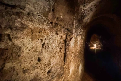 [Ảnh] Thăm địa đạo Củ Chi - một kỳ tích anh hùng trong lòng đất