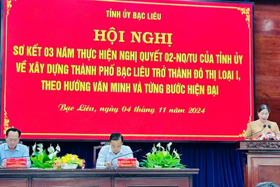 Quang cảnh Hội nghị. (Ảnh: TRỌNG DUY)