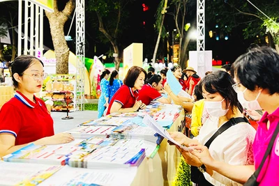 Nhiều hoạt động quảng bá du lịch được giới thiệu đến người dân.