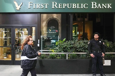 Những ngân hàng gặp khủng hoảng sẽ được các cơ quan tài chính Mỹ tiếp nhận. Ảnh: AP