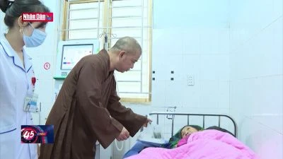 Đông ấm với bệnh nhân nghèo