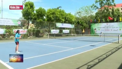 Khai mạc giải quần vợt vô địch đồng đội trẻ quốc gia năm 2024