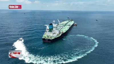 Lai dắt an toàn tuyệt đối tàu siêu trường siêu trọng tại Nghi Sơn