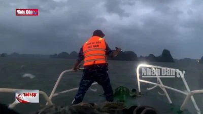 Quảng Ninh: Chạy đua với thời gian cứu hộ, cứu nạn trên biển