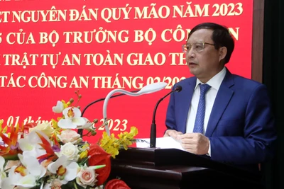 Đồng chí Nguyễn Đức Vượng, Tỉnh ủy viên, Phó Chủ tịch UBND tỉnh Hà Nam phát biểu chỉ đạo tại hội nghị .