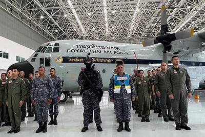 Không quân Hoàng gia Thái Lan đã chuẩn bị sẵn các biện pháp sơ tán công dân khỏi Israel. (Ảnh: Bangkok Post)