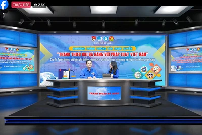 Chương trình tương tác trực tuyến đầu tiên thu hút đông đảo lượt người dùng tương tác.