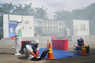 Các lực lượng tham gia diễn tập