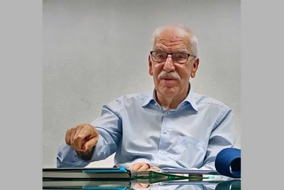 Tiến sĩ Carolus Wimmer, Chủ tịch Nhà Hữu nghị Venezuela-Việt Nam. (Ảnh do nhân vật cung cấp)