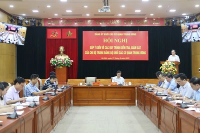 Quang cảnh hội nghị.