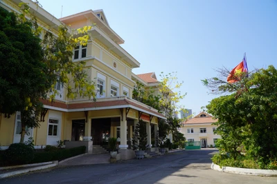 Hội thao chào mừng kỷ niệm những ngày lễ lớn diễn ra trong khuôn viên Đại sứ quán Việt Nam tại Thủ đô Phnom Penh, Vương quốc Campuchia.