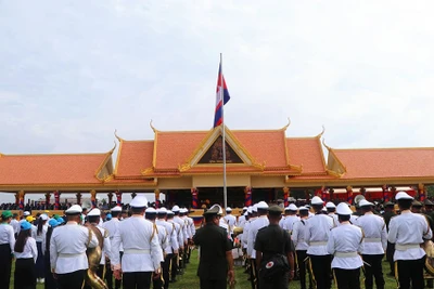 Lễ kỷ niệm 47 năm con đường tiến tới đánh đổ chế độ diệt chủng Pol Pot. (Ảnh: SƠN XINH)