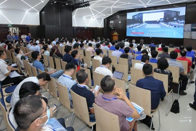 Quang cảnh khai mạc “Diễn tập thực chiến an toàn thông tin mạng 2022”. 