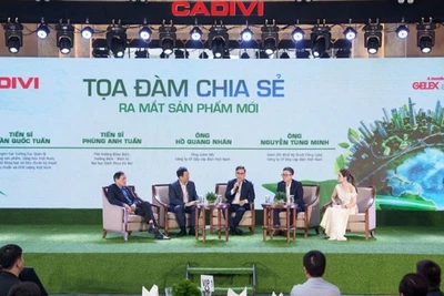 Toạ đàm chia sẻ về xu hướng chuyển dịch xanh trong sự kiện ra mắt sản phẩm dây điện không chì LF và chậm cháy LSHF của CADIVI.