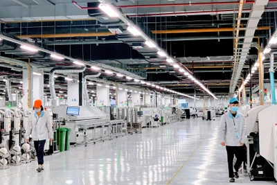 Nhà máy sản xuất của Công ty Pegatron Việt Nam trong Khu công nghiệp DEEP C Hải Phòng.