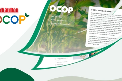 Chuyên trang OCOP Báo Nhân Dân: Nơi chắp cánh cho các sản vật địa phương 