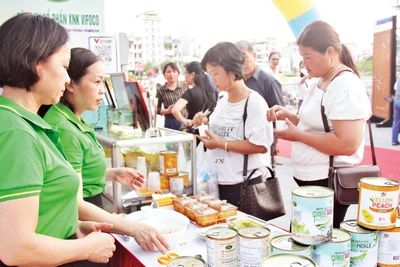 Nhiều sản phẩm OCOP của Công ty cổ phần Xuất nhập khẩu VIFOCO đáp ứng tiêu chuẩn xuất khẩu. 