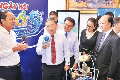 Nhiều giải pháp chuyển đổi số được giới thiệu tại Tuần lễ Chuyển đổi số Thành phố Hồ Chí Minh năm 2023. 