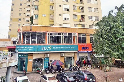 Chung cư B14 Kim Liên, quận Đống Đa, Hà Nội. 