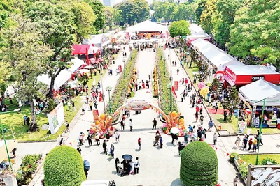 Toàn cảnh Lễ hội bánh mì Việt Nam năm 2025 vừa diễn ra tại thành phố. (Ảnh CTV) 