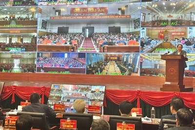 Quang cảnh hội nghị.