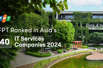 FPT lần đầu lọt top 40 doanh nghiệp dịch vụ CNTT châu Á của Gartner
