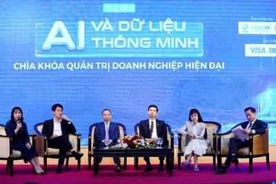 Tọa đàm “AI và dữ liệu thông minh - Chìa khóa quản trị doanh nghiệp hiện đại”.