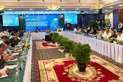 Quang cảnh hội thảo.