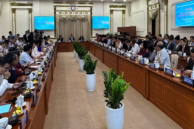 Quang cảnh buổi gặp gỡ.