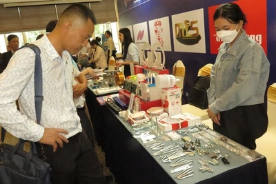 Tham quan, tìm hiểu các sản phẩm công nghiệp hỗ trợ tại Ngày hội tìm kiếm nhà cung cấp công nghiệp hỗ trợ năm 2023 trong ngày 25/8