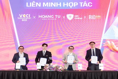 Các đơn vị ký kết thỏa thuận hợp tác tổ chức Beauty Summit 2025.