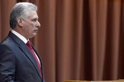 Chủ tịch Cuba Miguel Diaz-Canel. (Ảnh: XINHUA)