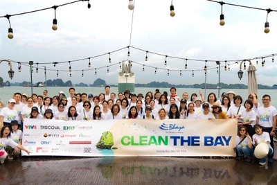 Các tình nguyện viên sự kiện "Clean the bay" năm 2024 đến từ nhiều địa phương trên cả nước.