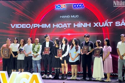 Hạng mục Video/Phim hoạt hình xuất sắc thu hút đông đảo tác giả trẻ tài năng và nhiệt huyết.