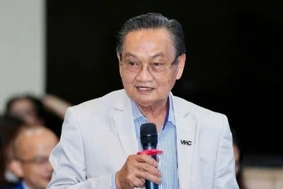 Tiến sĩ Trần Du Lịch phát biểu tại hội thảo. (Ảnh: ĐỘC LẬP)