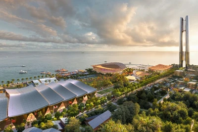 Khu tổ hợp đa chức năng dự kiến có sức chứa khoảng 15.000 người. 