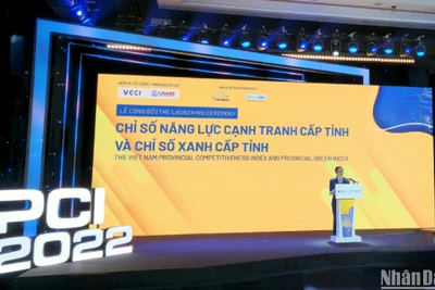 Lễ công bố báo cáo Chỉ số Năng lực cạnh tranh cấp tỉnh (PCI) 2022