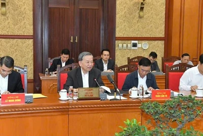 Tổng Bí thư Tô Lâm chủ trì phiên họp thứ hai của Ban Chỉ đạo Trung ương về phát triển khoa học, công nghệ, đổi mới sáng tạo và chuyển đổi số, ngày 4/3/2025.