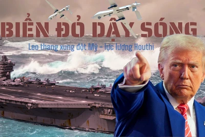 [Video] Biển Đỏ dậy sóng: Leo thang xung đột Mỹ - lực lượng Houthi