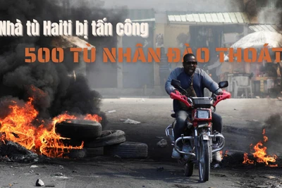 [Video] Nhà tù Haiti bị tấn công - Hơn 500 tù nhân đào thoát trong đêm