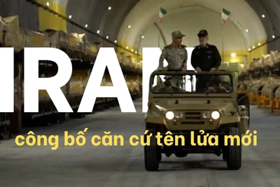 [Video] Iran công bố căn cứ tên lửa mới 